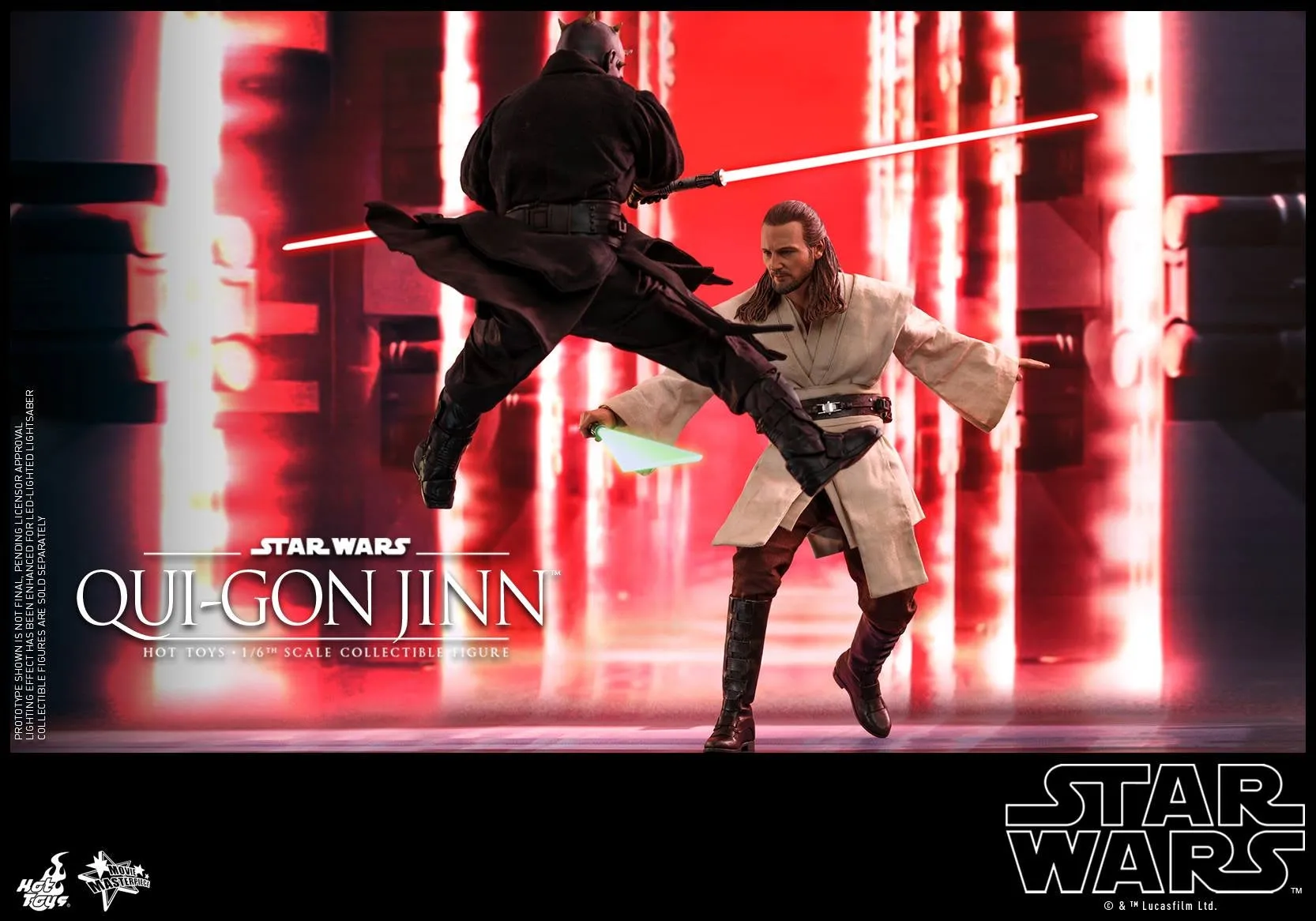 Hot Toys - MMS525 - Star Wars: Episode I - The Phantom Menace - 1/6th scale Qui-Gon Jinn Collectible Figure