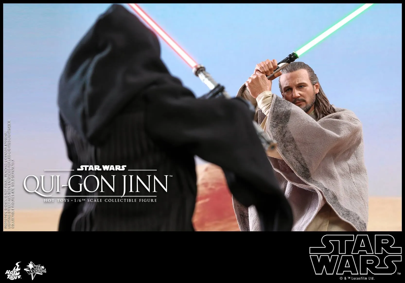 Hot Toys - MMS525 - Star Wars: Episode I - The Phantom Menace - 1/6th scale Qui-Gon Jinn Collectible Figure