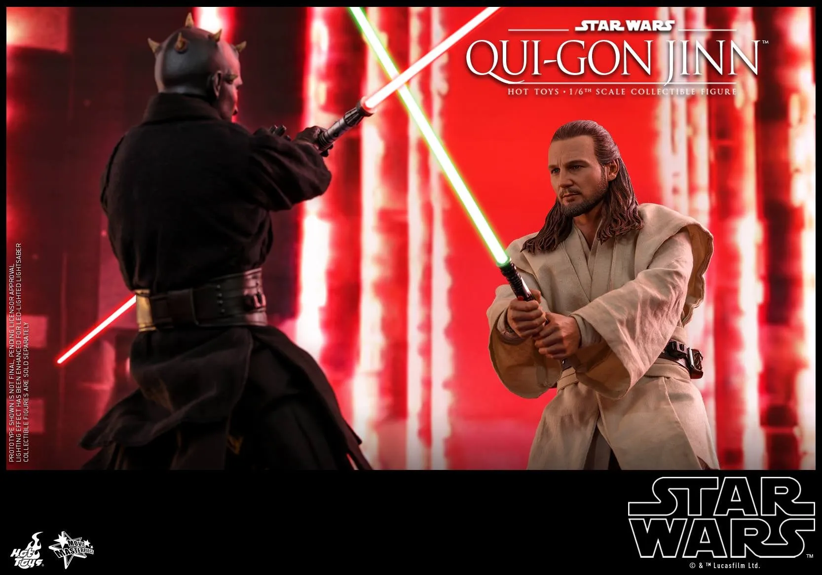 Hot Toys - MMS525 - Star Wars: Episode I - The Phantom Menace - 1/6th scale Qui-Gon Jinn Collectible Figure