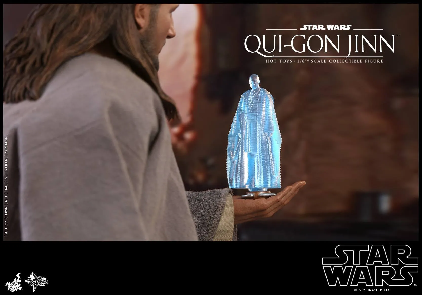 Hot Toys - MMS525 - Star Wars: Episode I - The Phantom Menace - 1/6th scale Qui-Gon Jinn Collectible Figure