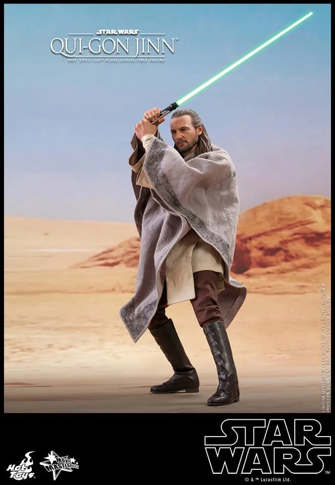 Hot Toys - MMS525 - Star Wars: Episode I - The Phantom Menace - 1/6th scale Qui-Gon Jinn Collectible Figure