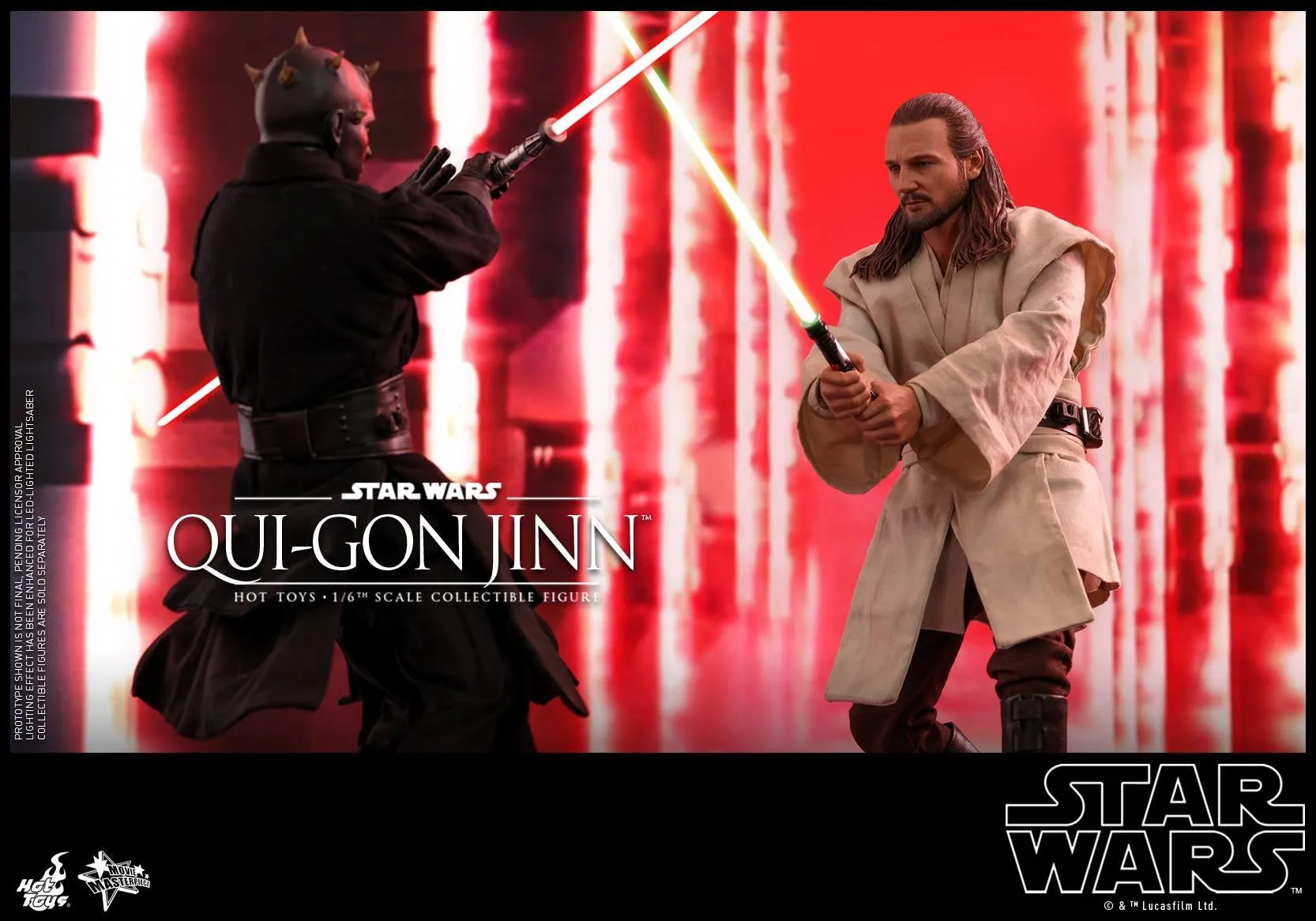 Hot Toys - MMS525 - Star Wars: Episode I - The Phantom Menace - 1/6th scale Qui-Gon Jinn Collectible Figure