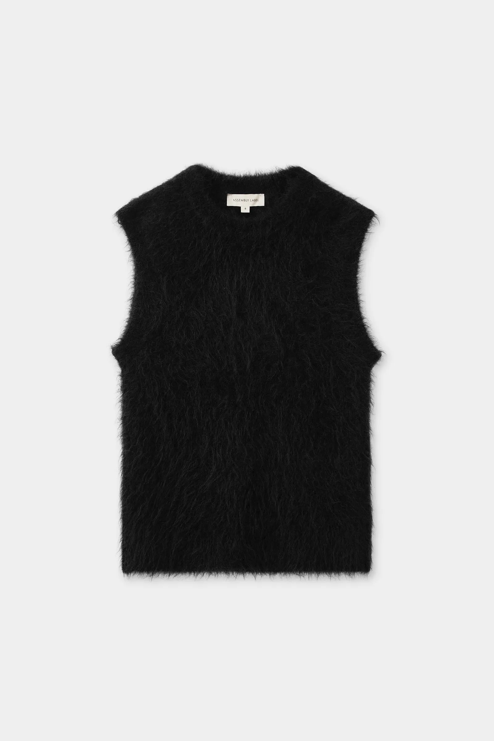 Hunter Alpaca Cropped Knit Vest