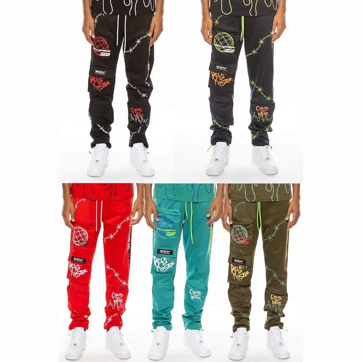 Hype Official Print Track Pants (5 Colors)