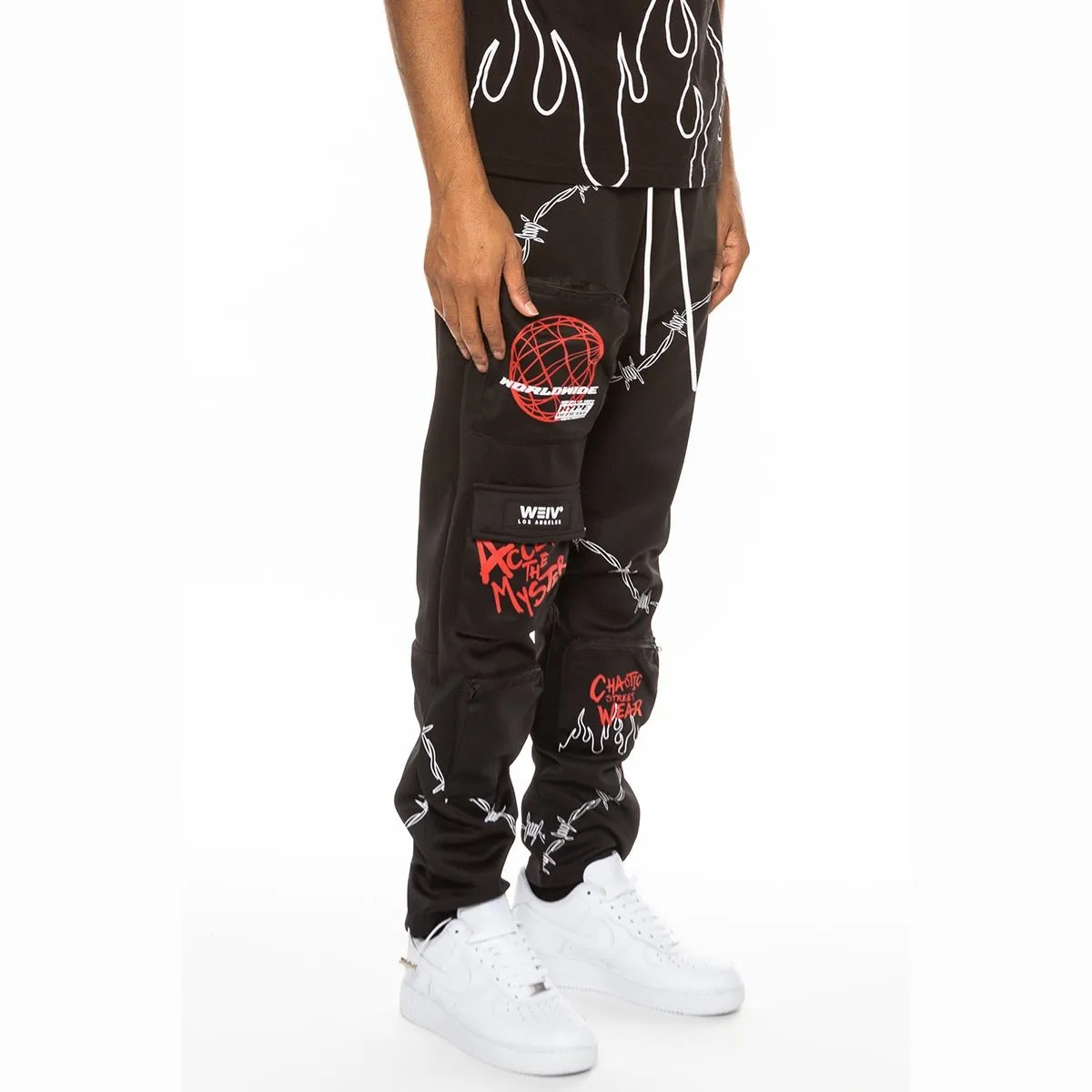 Hype Official Print Track Pants (5 Colors)