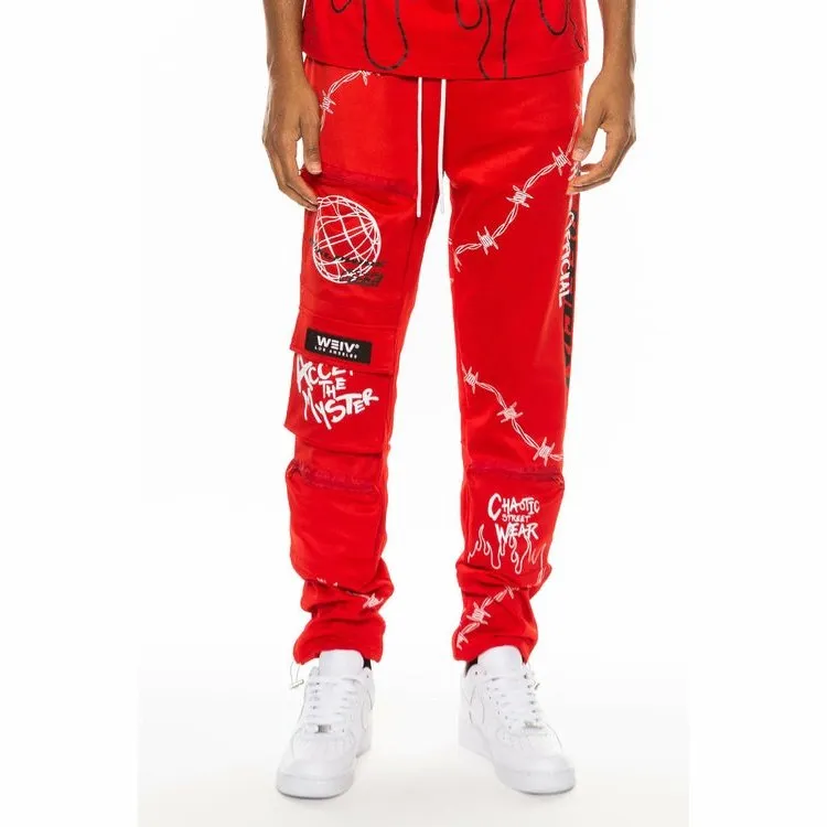 Hype Official Print Track Pants (5 Colors)