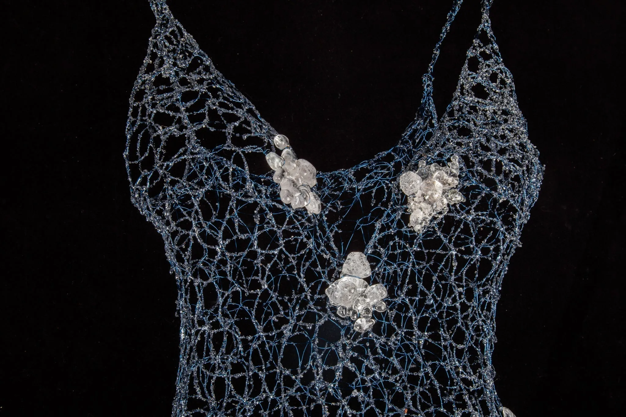 Installed Caeruleus Glacies Dress (Blue Ice) Dress