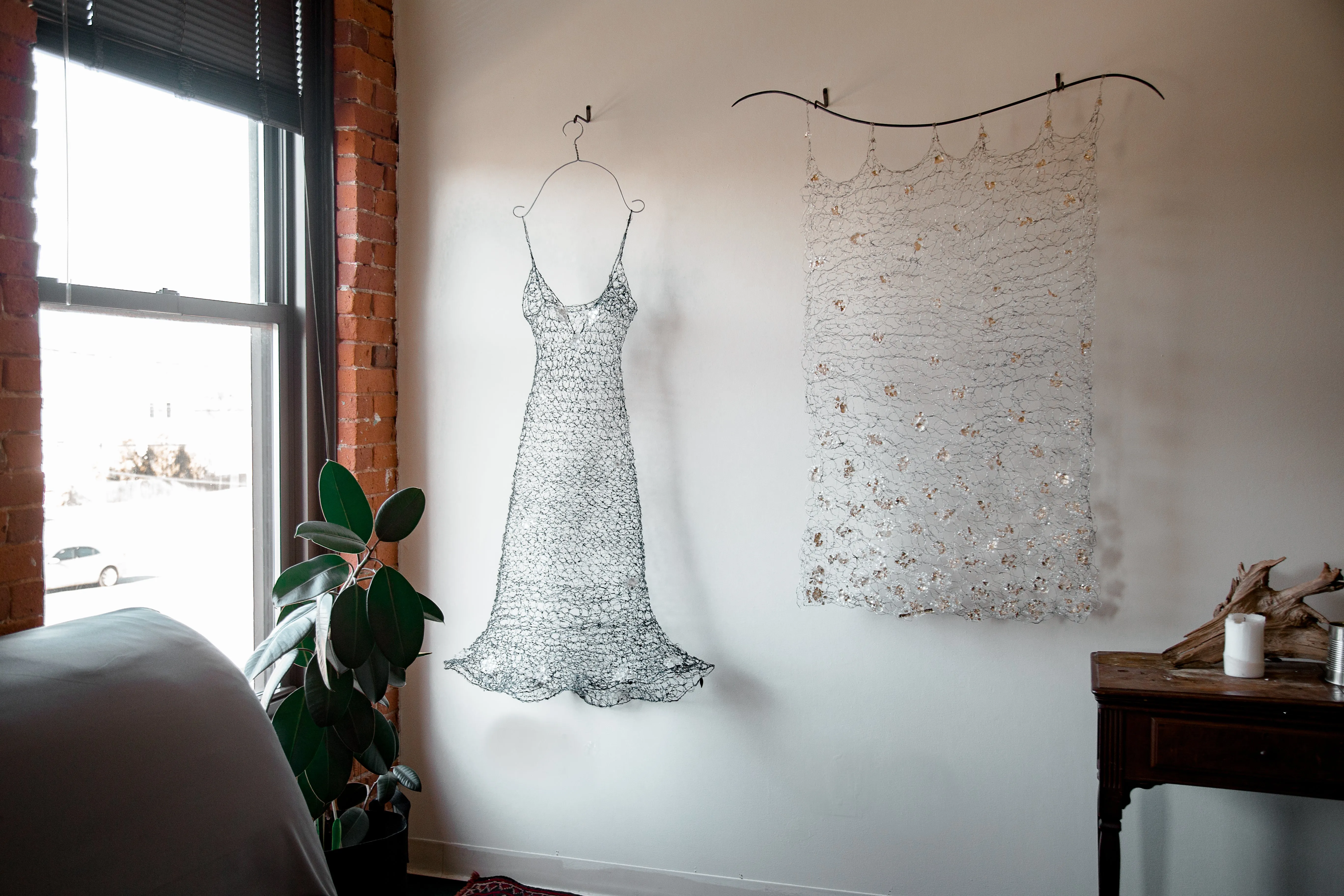 Installed Caeruleus Glacies Dress (Blue Ice) Dress