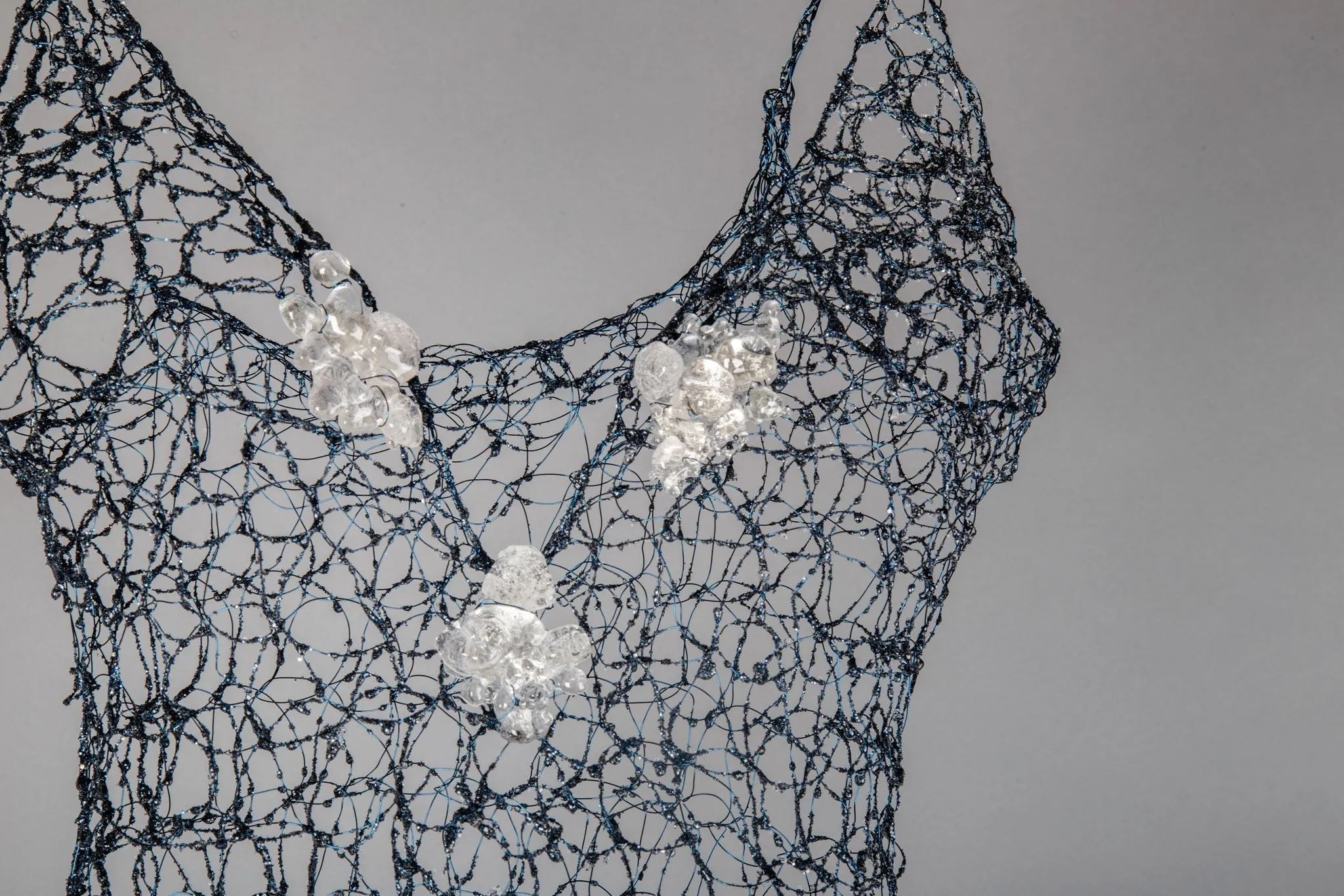 Installed Caeruleus Glacies Dress (Blue Ice) Dress