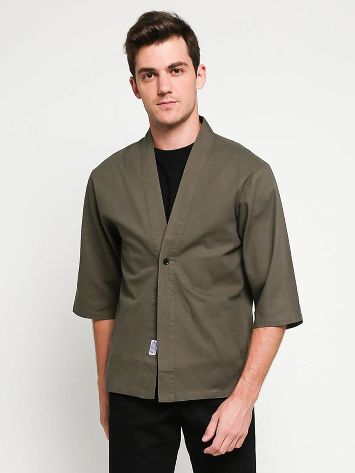 Jackhammer Ramie Noragi Jacket Sage