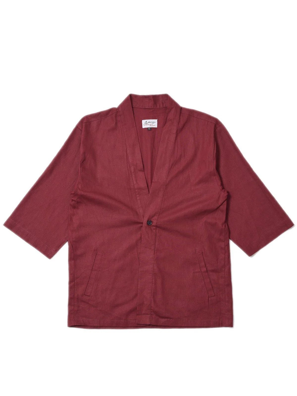 Jackhammer Ramie Noragi Jacket Sangria