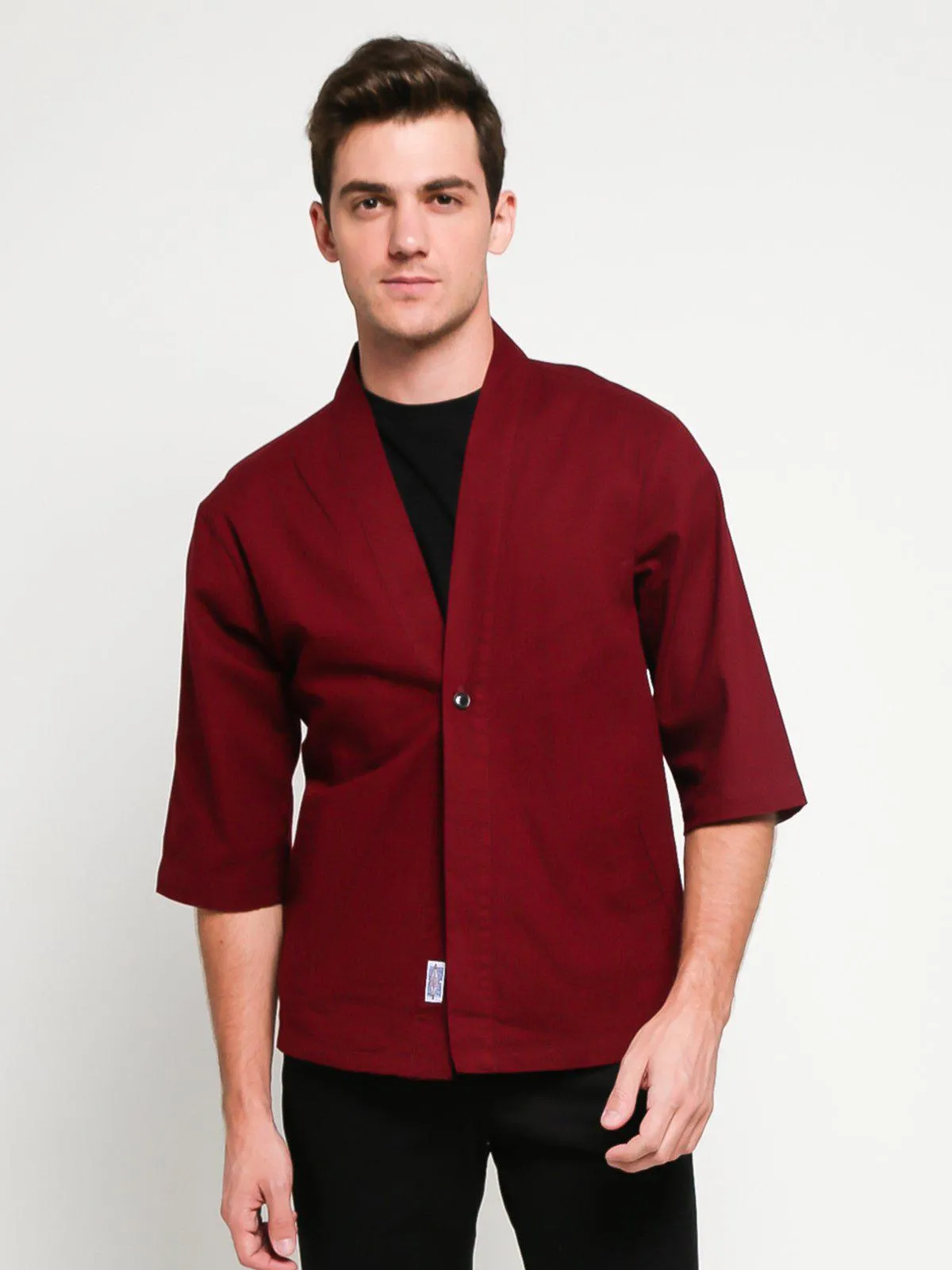 Jackhammer Ramie Noragi Jacket Sangria