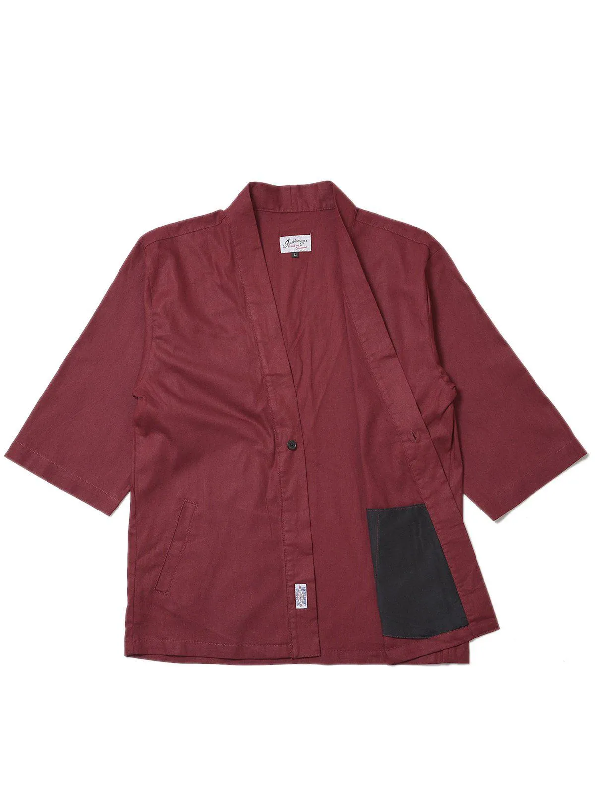 Jackhammer Ramie Noragi Jacket Sangria