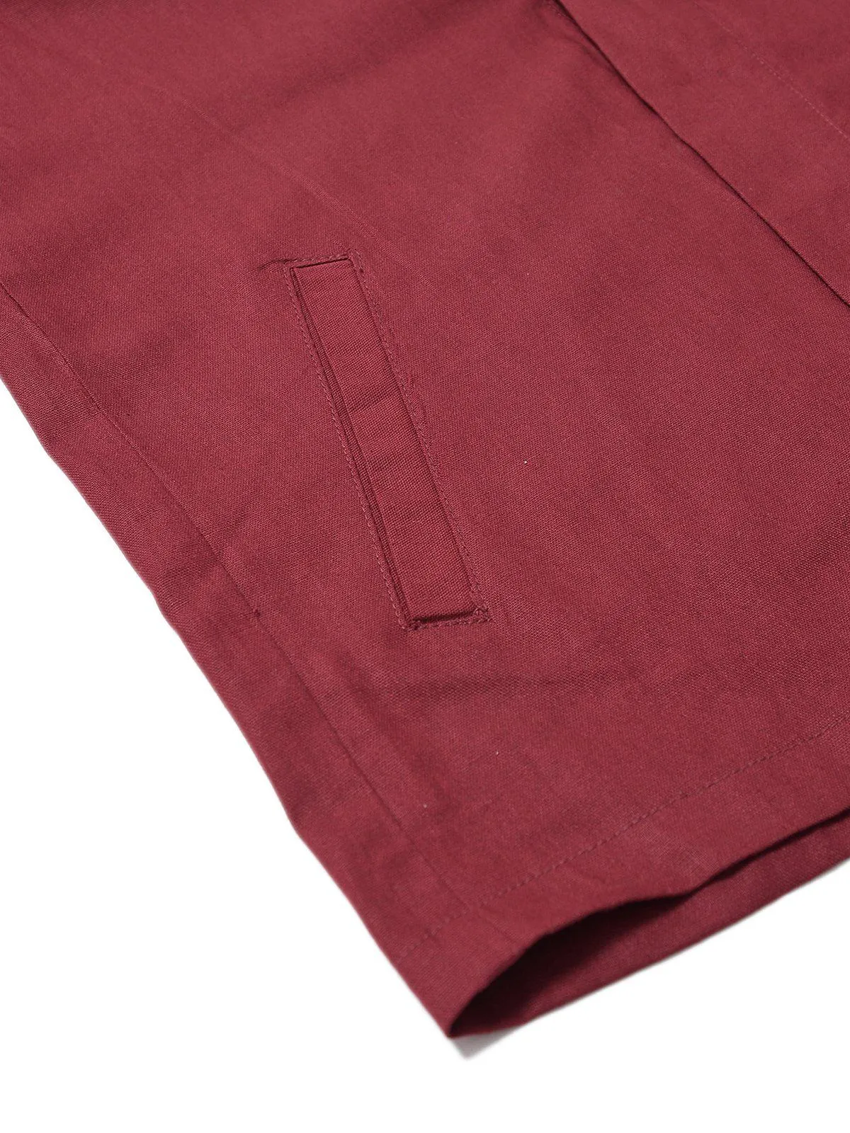 Jackhammer Ramie Noragi Jacket Sangria