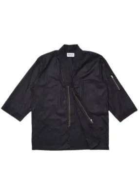 Jackhammer Ramie Tenchu Jacket Black