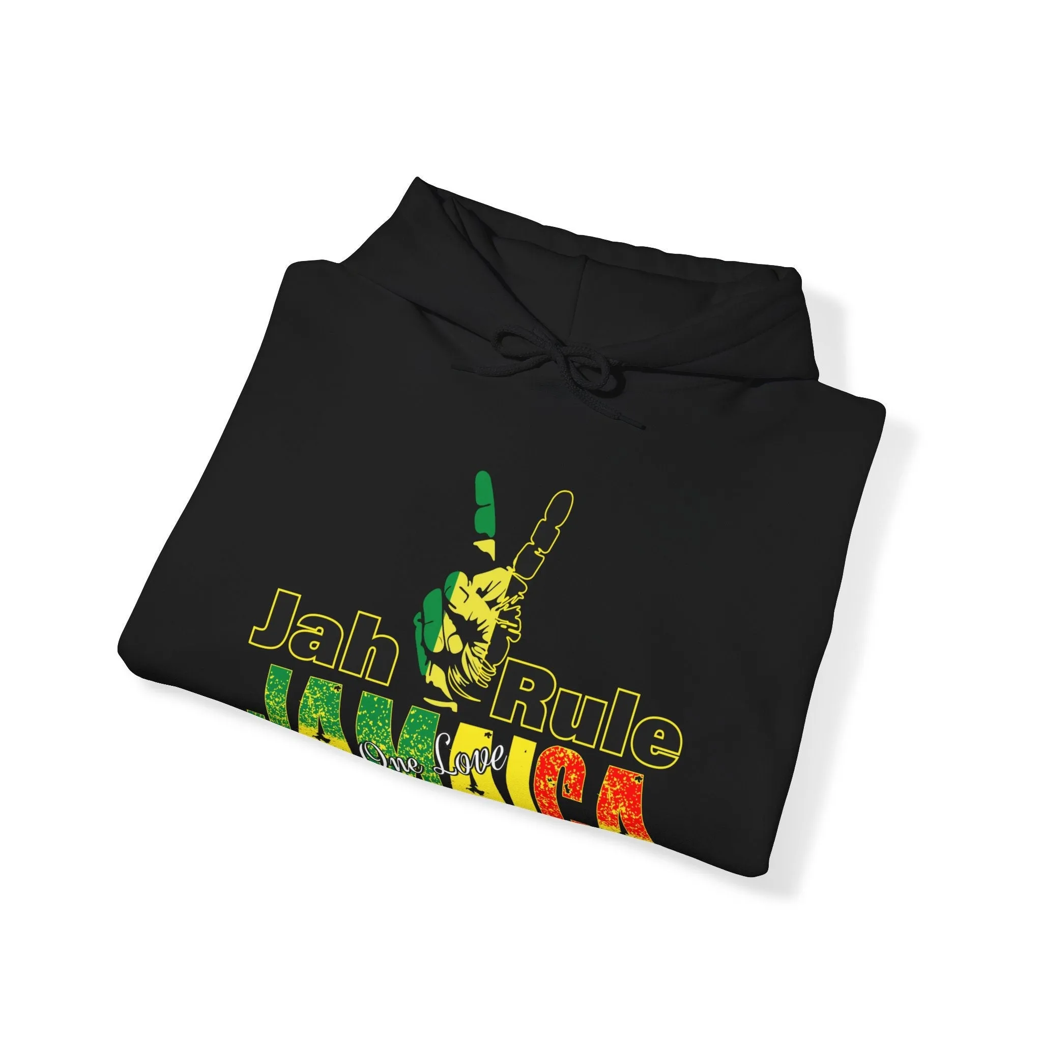 Jah Rule Jamaica Irie Love Hoodie | Be Happy Jamaica | Caribbean vibes | designer t shirt | God is the Ruler