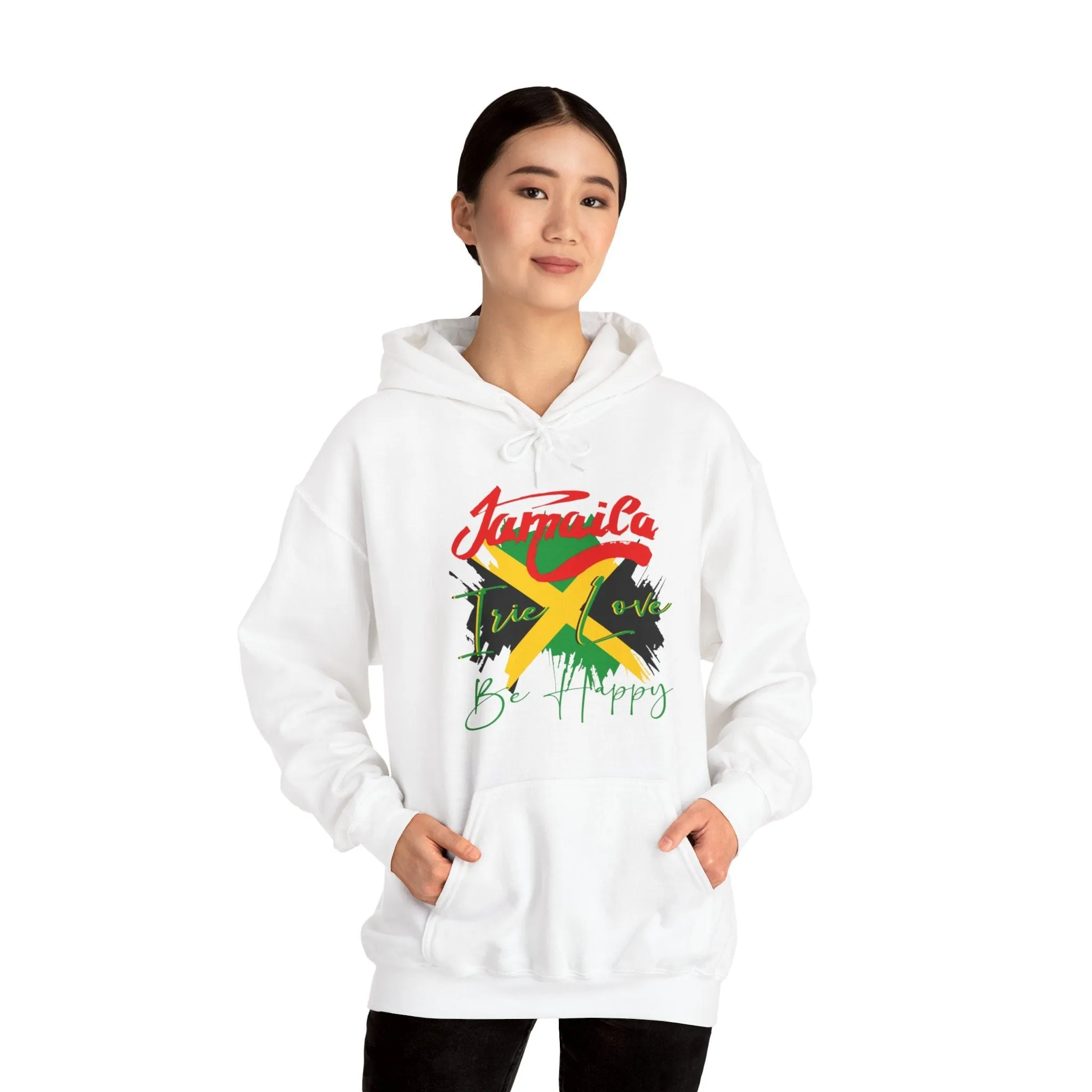 Jamaica Irie Love Hoodie | Vacation Island | Caribbean vibes | Designer t shirt | Be Happy Jamaica