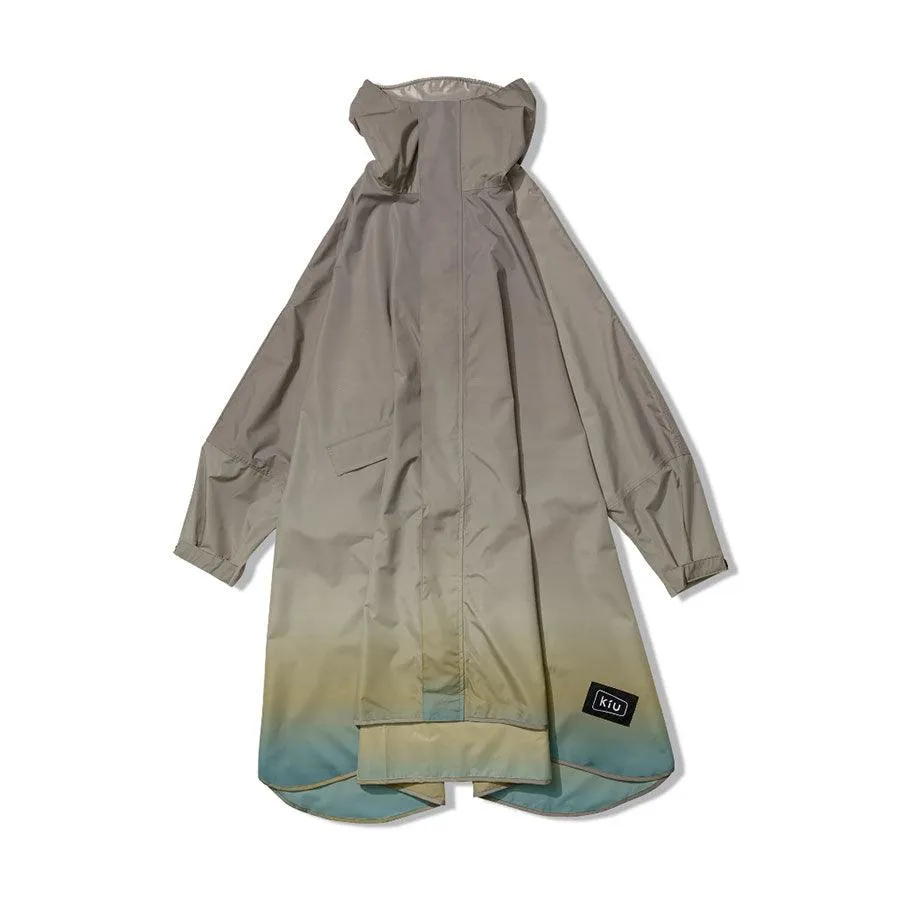 KIU Kiu New Standard Rain Poncho Gradation Beige  (420g)