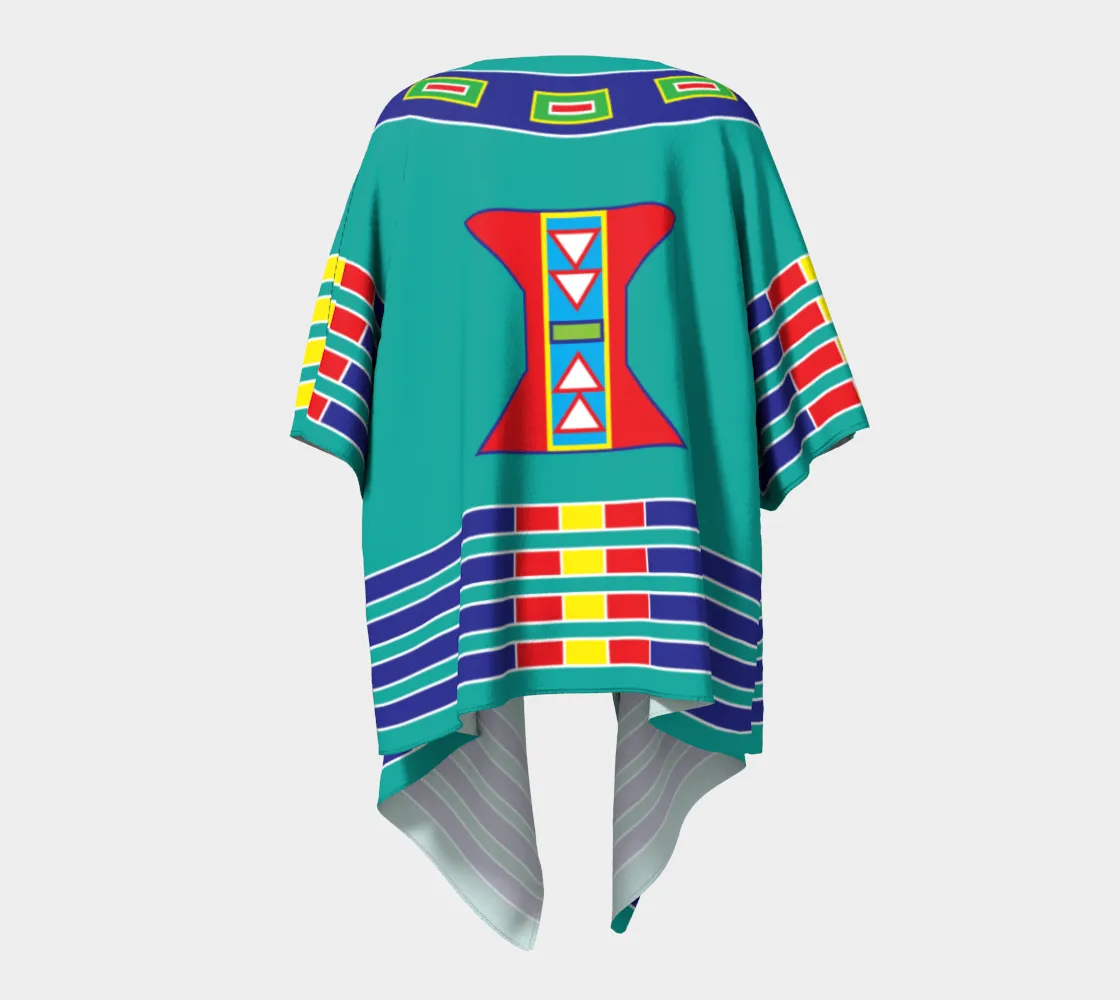 Live Turquoise Kimono