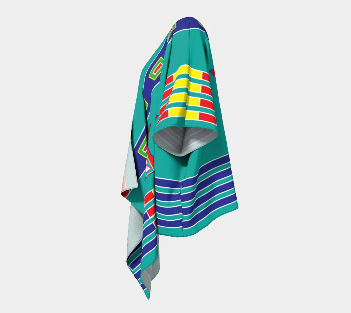 Live Turquoise Kimono