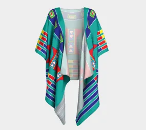 Live Turquoise Kimono