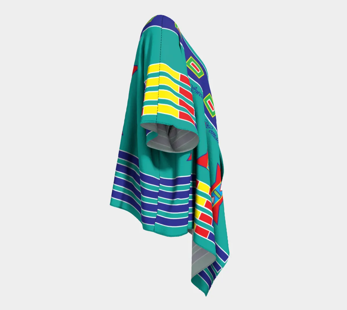 Live Turquoise Kimono