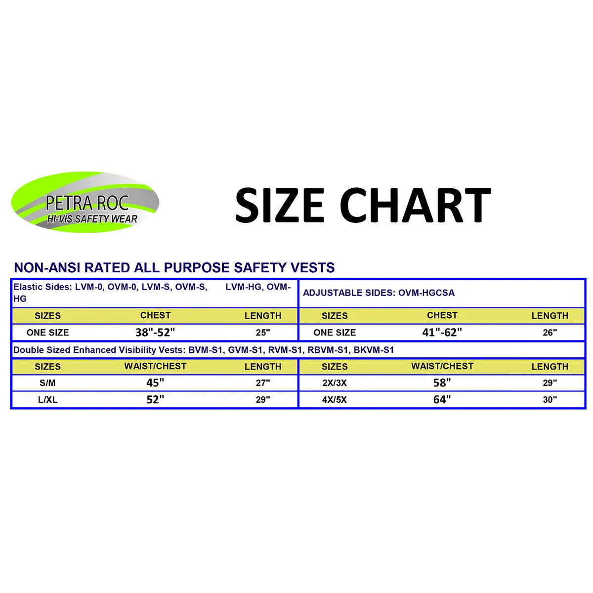 LVM-HG/OVM-HG ANSI Non-Rated Mesh Safety Vest - High Gloss Tape