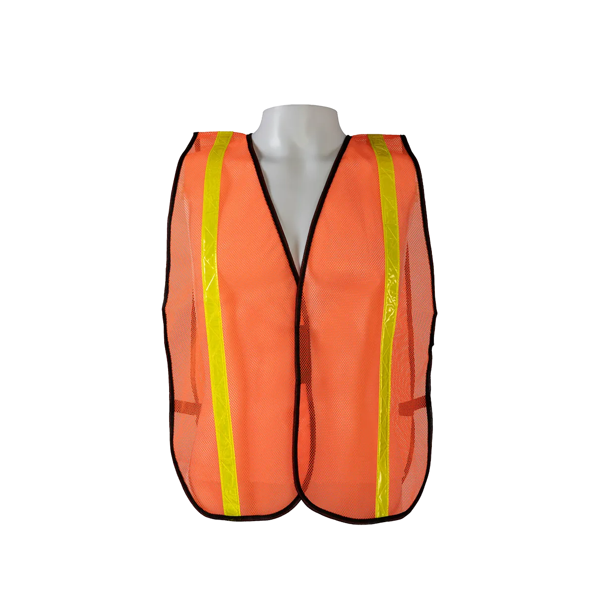 LVM-HG/OVM-HG ANSI Non-Rated Mesh Safety Vest - High Gloss Tape
