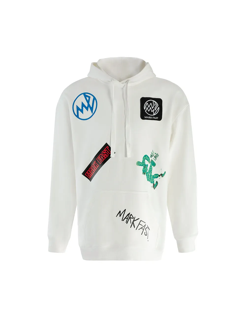 MARK FAST Graffiti casual streetwear top