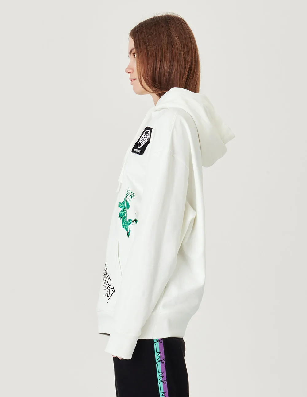 MARK FAST Graffiti casual streetwear top