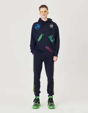 MARK FAST Graffiti casual streetwear top