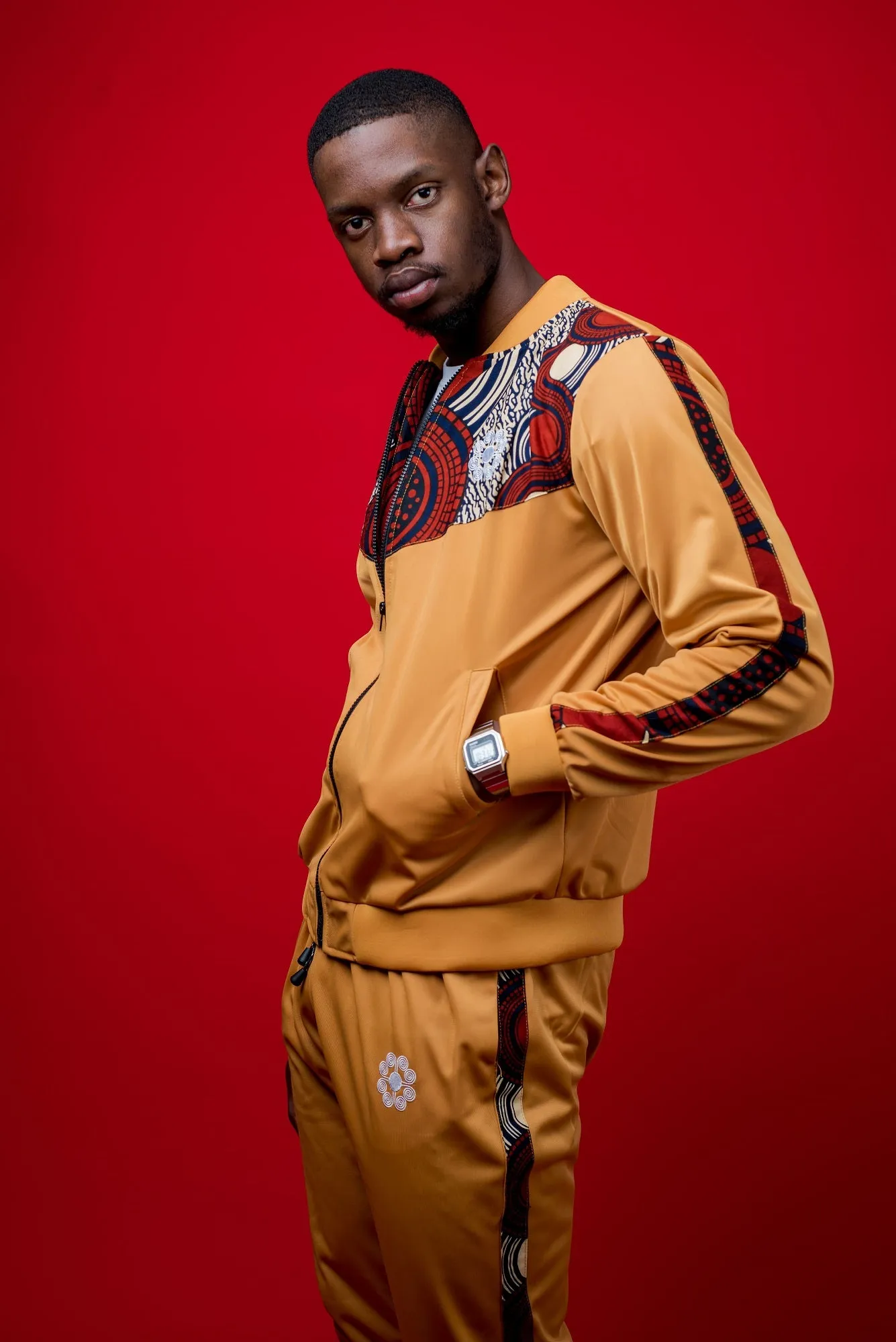 Mens - Asali Gold Tracksuit Set.2