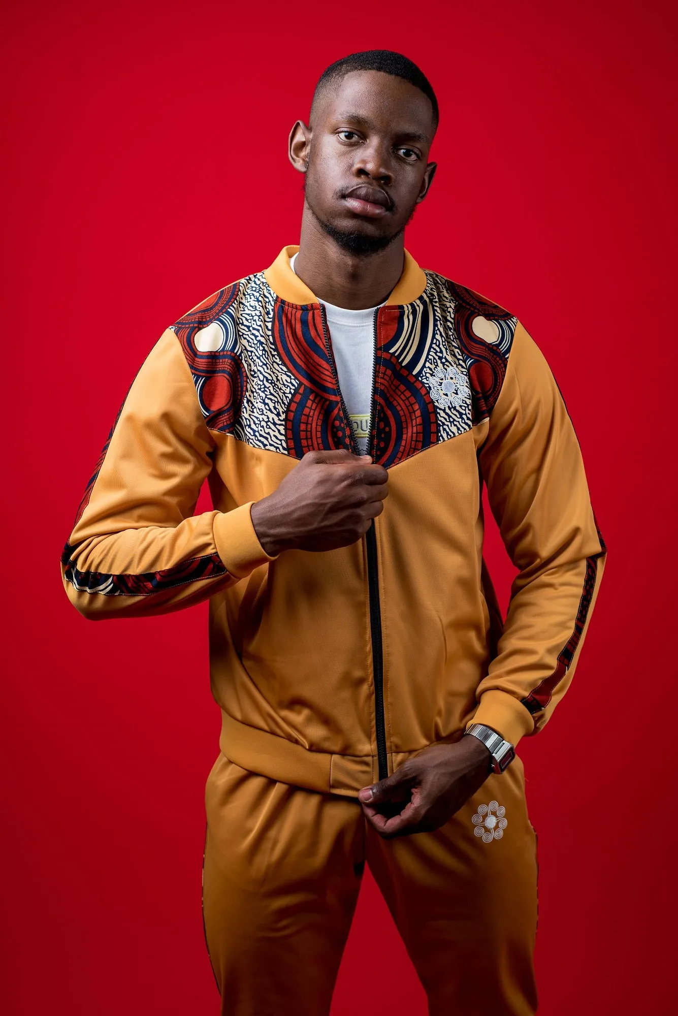 Mens - Asali Gold Tracksuit Set.2