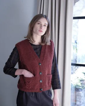 Mira Hand Knitted Waistcoat