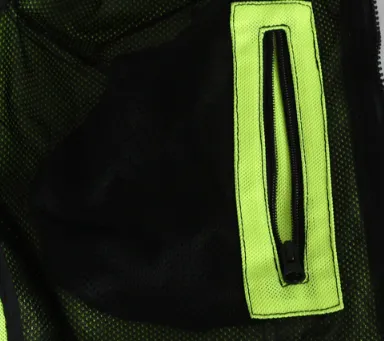 Motorcycle riding reflective vest