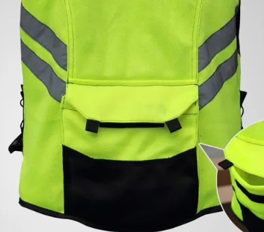 Motorcycle riding reflective vest