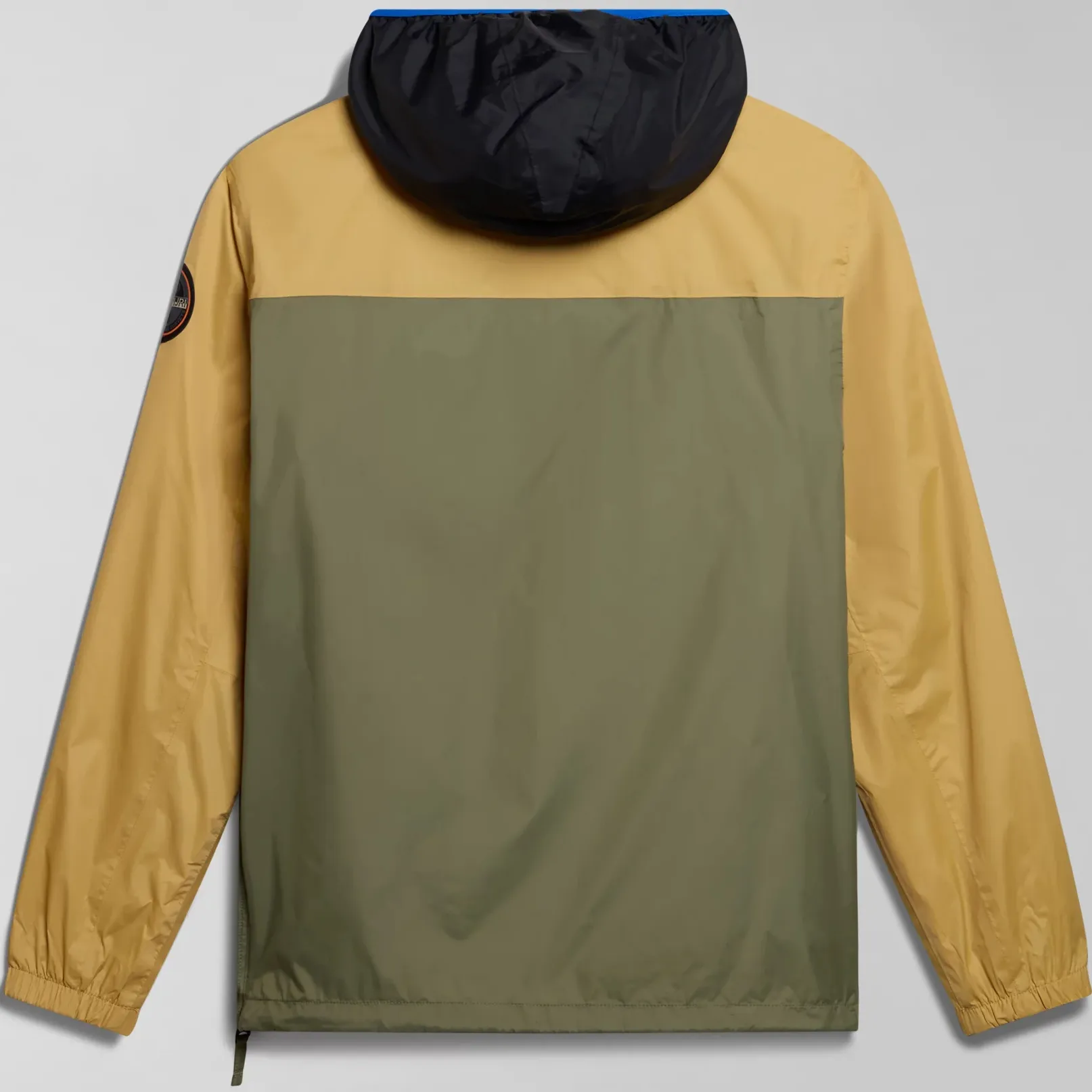 Napapijri Unisex Rainforest Ripstop Anorak Jacket Green/Beige | Buy Napapijri Unisex Rainforest Ripstop Anorak Jacket Green/Beige here | Outnorth