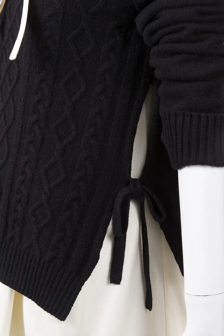 New With Tags Wool and Cashmere Shirtdress and Sweater Combo