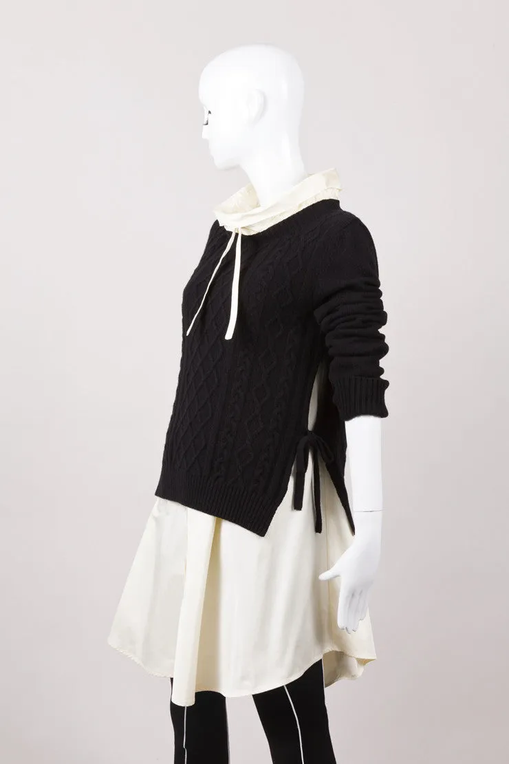New With Tags Wool and Cashmere Shirtdress and Sweater Combo