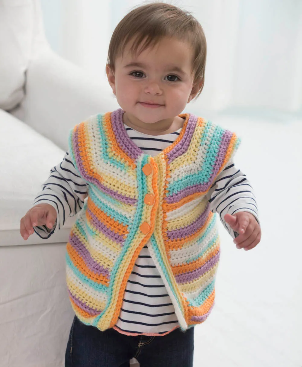 One Ball Wonder Vest (Crochet)