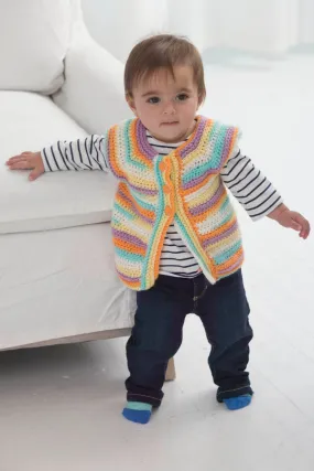 One Ball Wonder Vest (Crochet)