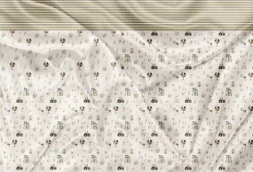 Panneau Multifonction pour Vêtements - Fermette fond beige