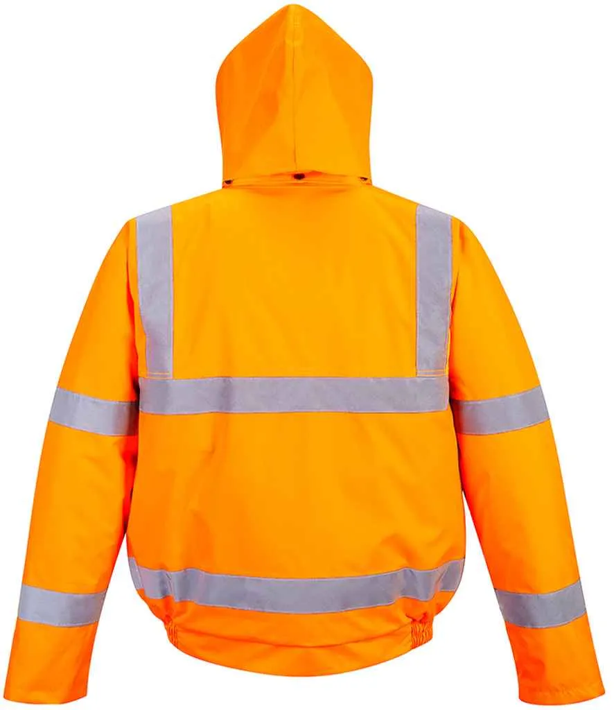 Portwest Hi-Vis GO/RT Bomber Jacket | Orange