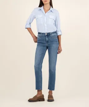 Rachael High Rise Mom Jean, Long