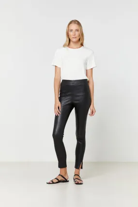Rosa Leather Pant Black