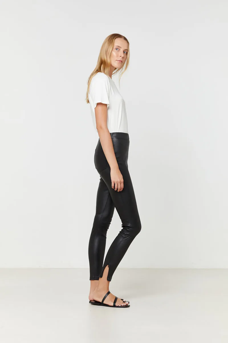 Rosa Leather Pant Black