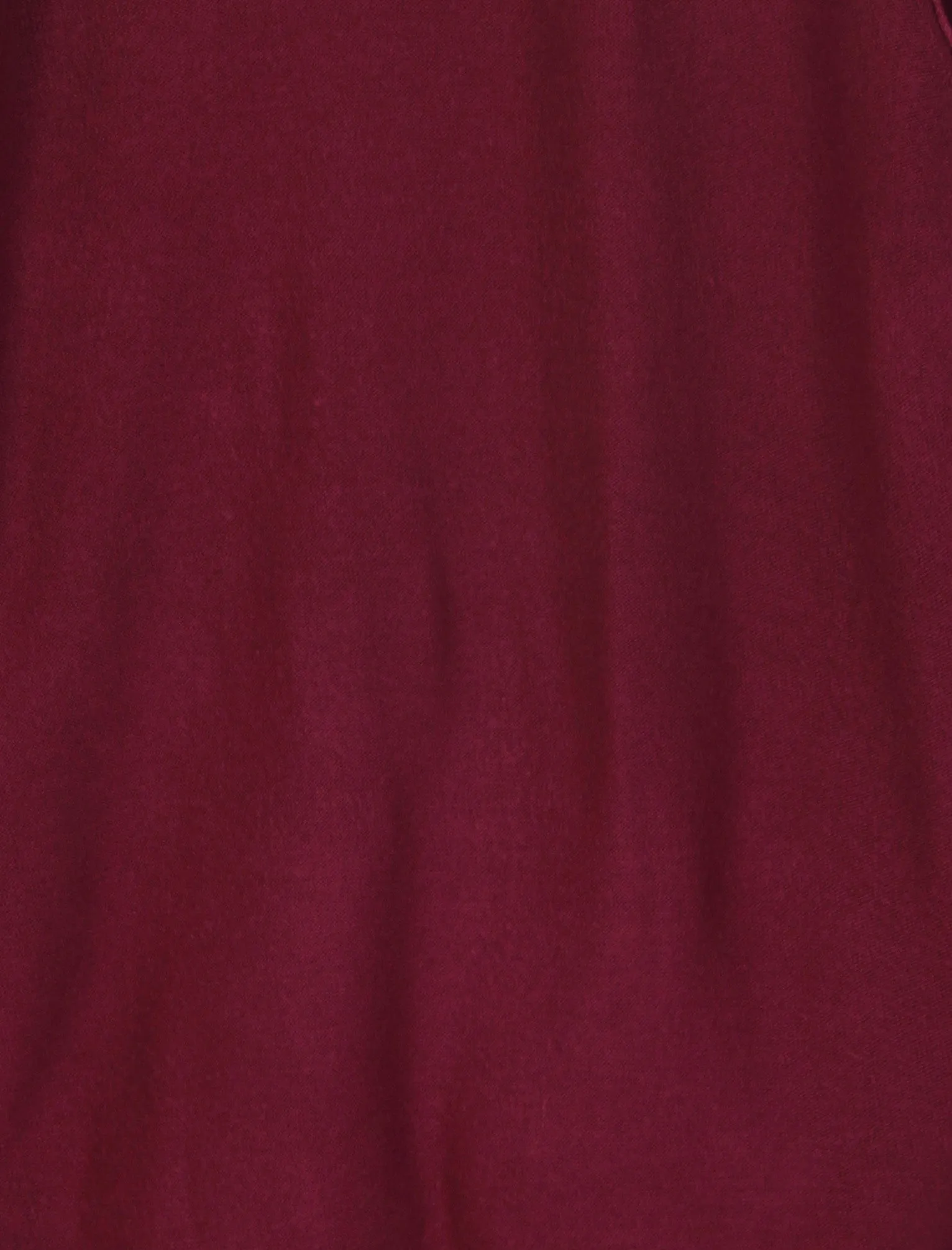 Rubens Waterfall Cardigan In Wildberry - Plum Tree