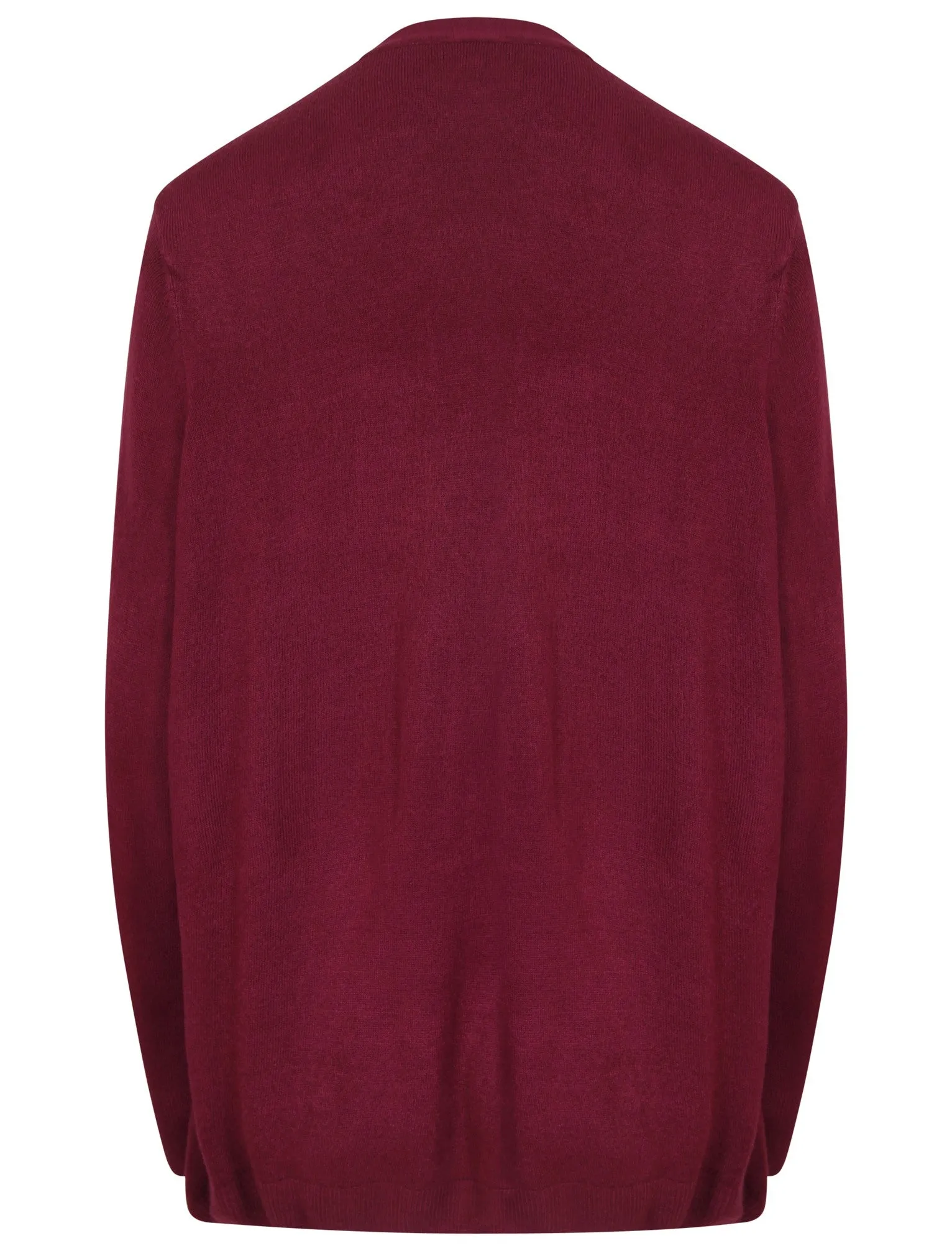 Rubens Waterfall Cardigan In Wildberry - Plum Tree