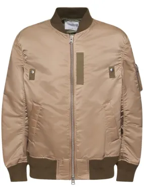 Sacai   Nylon twill jacket 