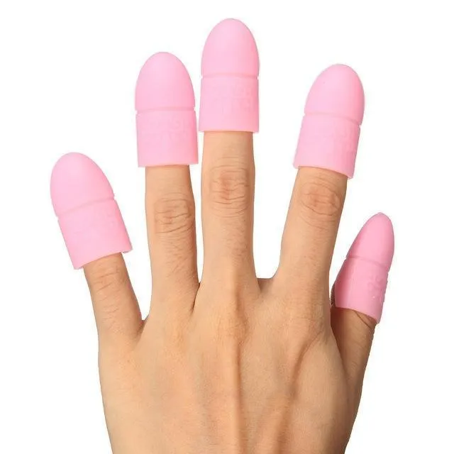 Silicone Soak Off Caps Nail Polish Remover